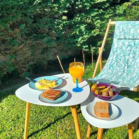 Apartman Playa Vida House, Con Jardin, Garaje Y A 5 Minutos De La Playa Somo